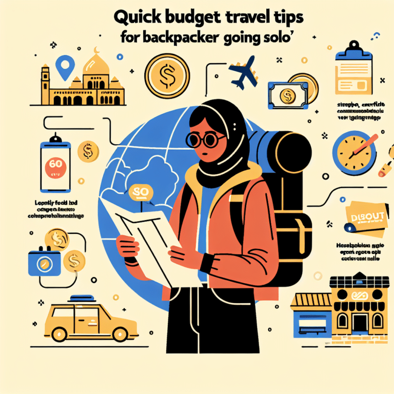 Quick Budget Travel Tips for Backpackers Going Solo