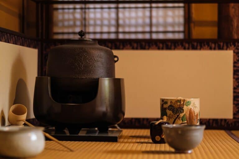 authentic Japanese tea ceremony